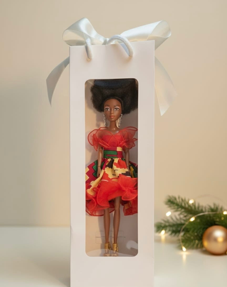 ❤️ Poupée Rouge Prestige – Édition Spéciale Noël