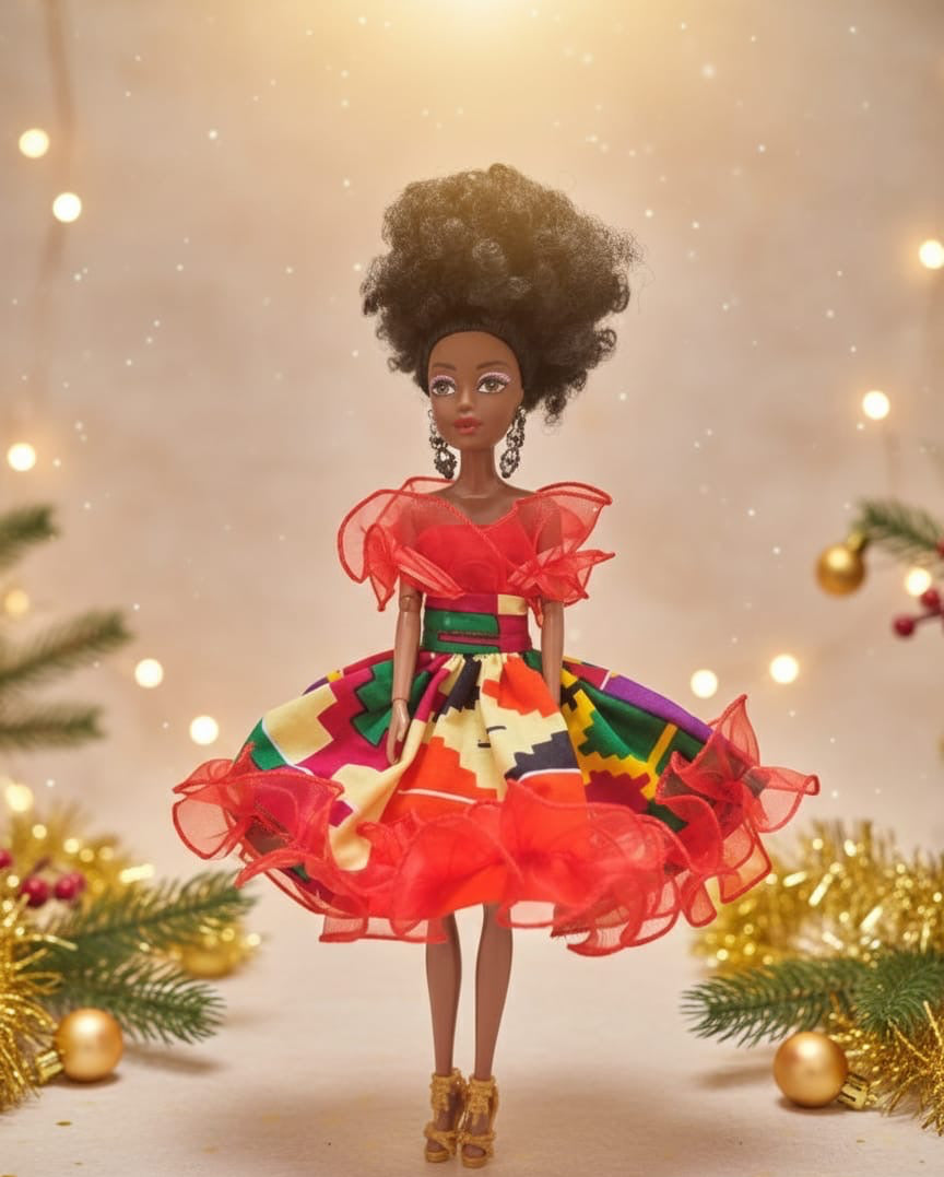 ❤️ Poupée Rouge Prestige – Édition Spéciale Noël