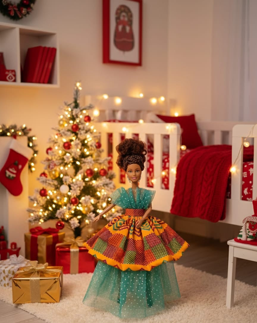 🎄 Poupée Princesse Wax de Noël – Édition Spéciale