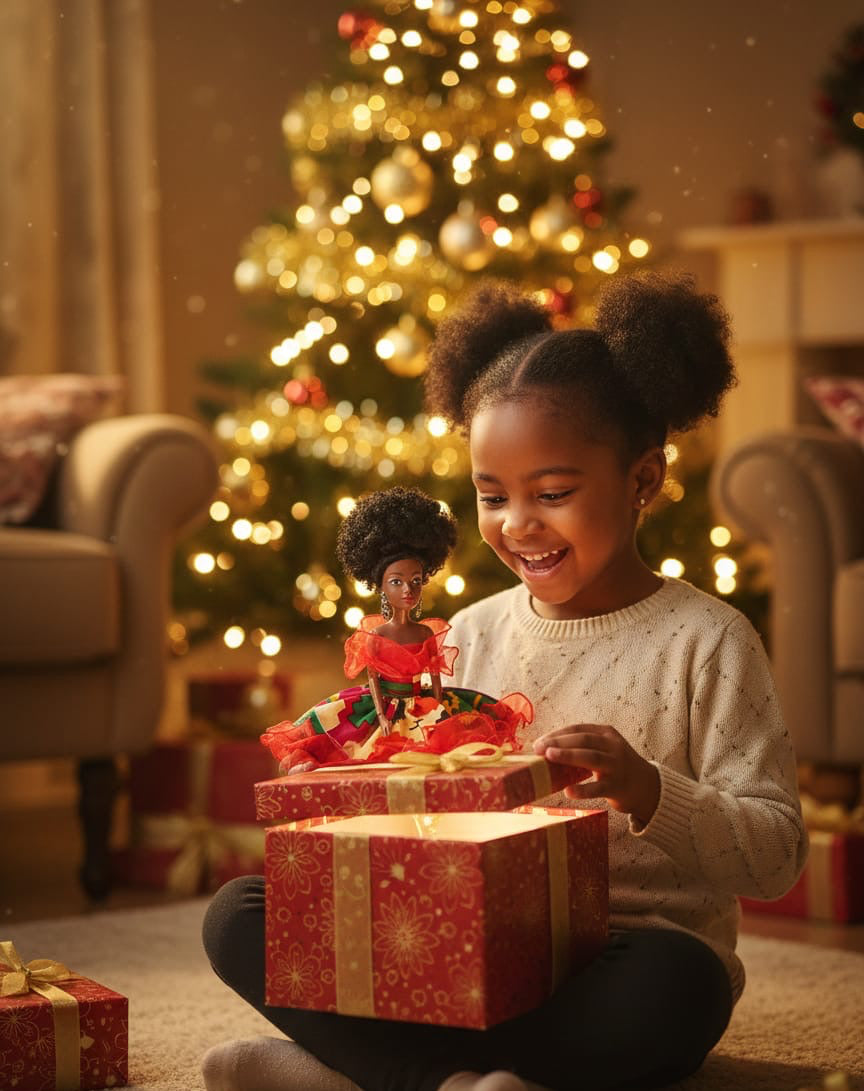 ❤️ Poupée Rouge Prestige – Édition Spéciale Noël