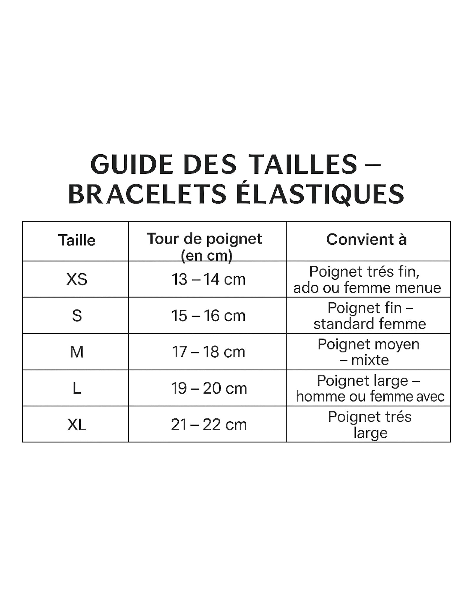 Lot de 3 bracelets