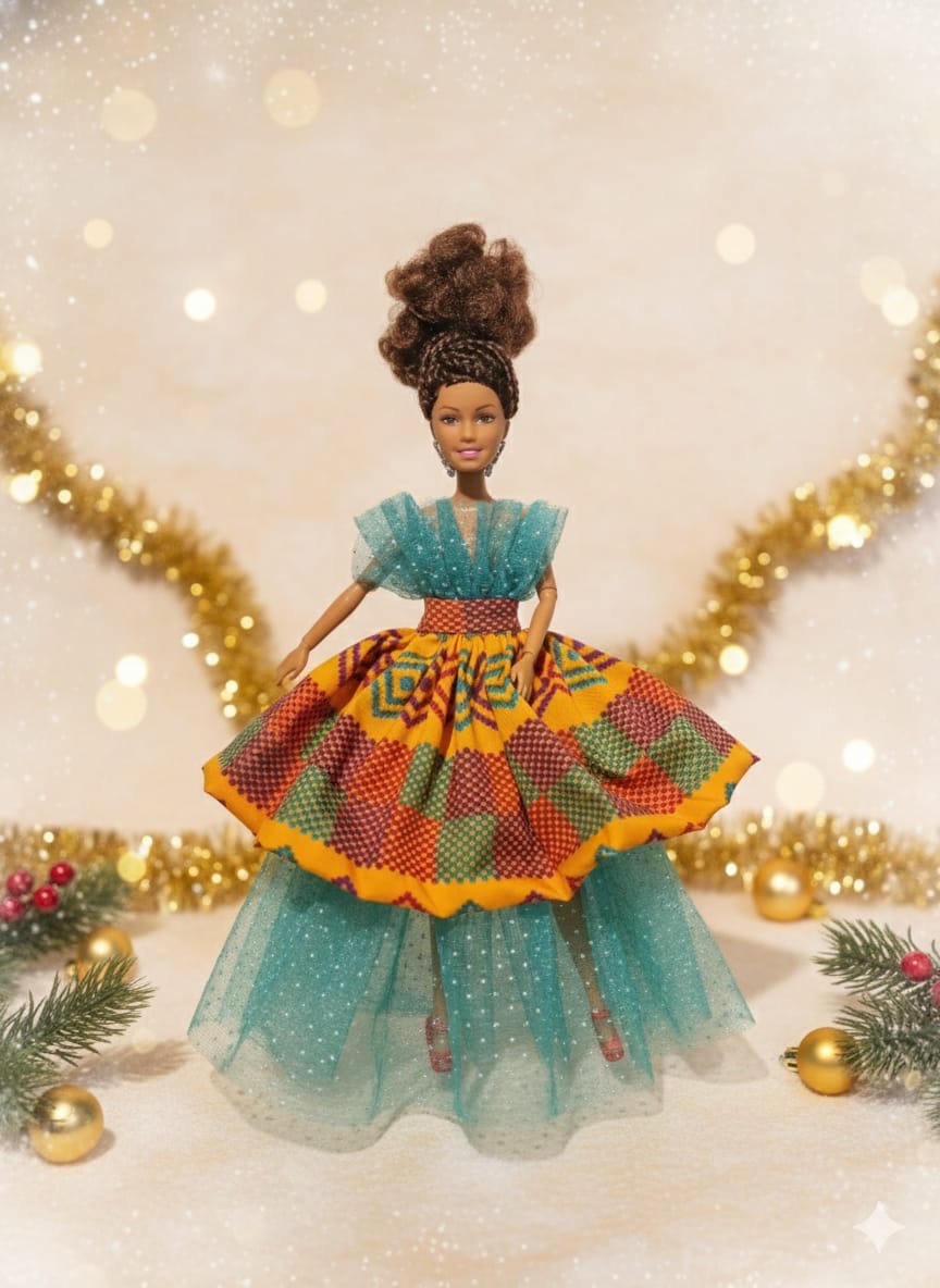 🎄 Poupée Princesse Wax de Noël – Édition Spéciale